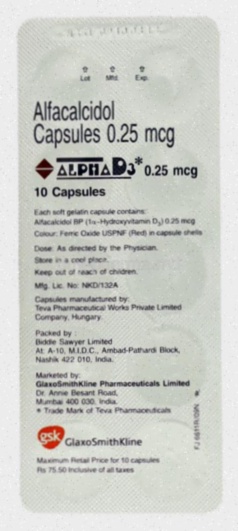 Alfacalcidol généric